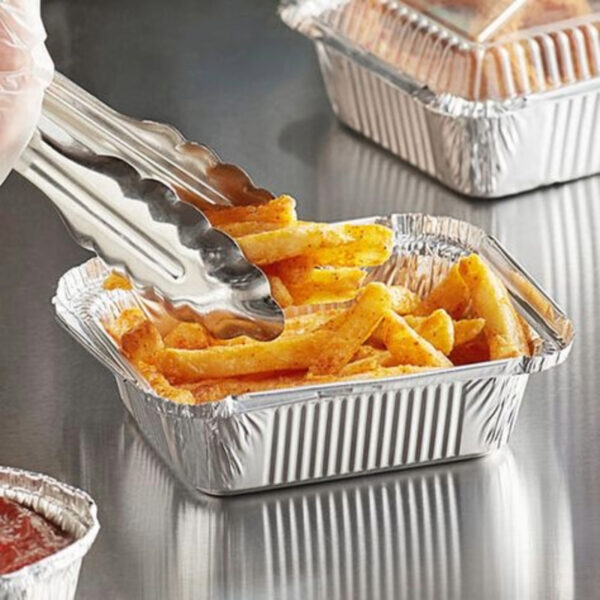 450ml Aluminium Foil Container - Food Grade & Durable - Image 2