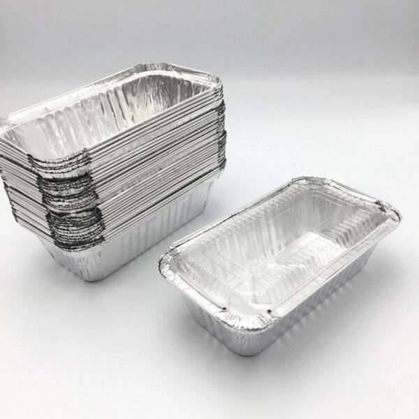 500ml Aluminium Foil Container,Durable,Leakproof & Food-Safe